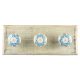Turquoise Flower Ceramic Wooden Hook Online